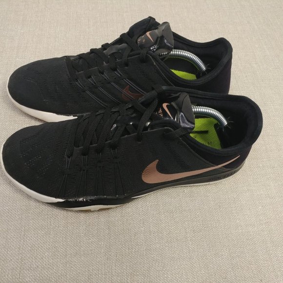 Nike Free TR 6 Womens Running Shoes Size 8 Trainers Sneakers Black 833413-005 - Picture 7 of 12